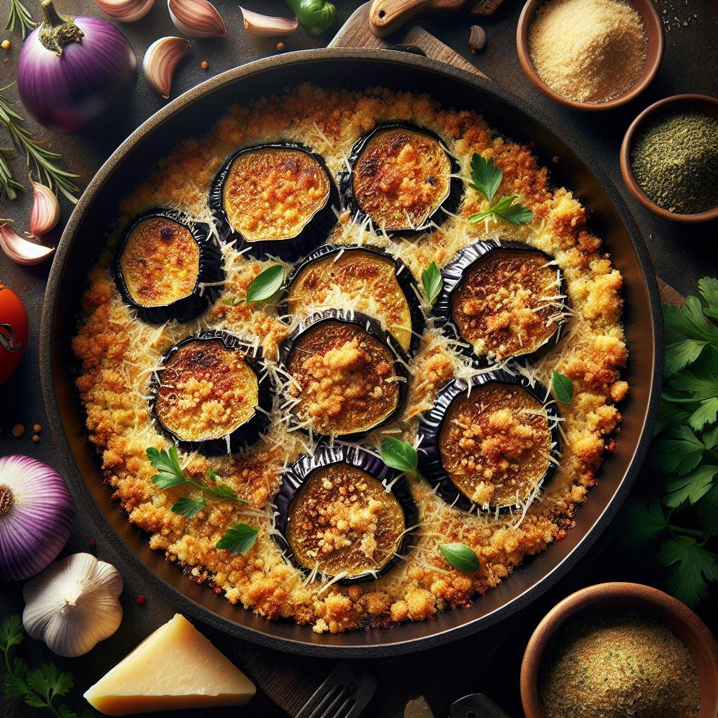 Pastel de berenjenas