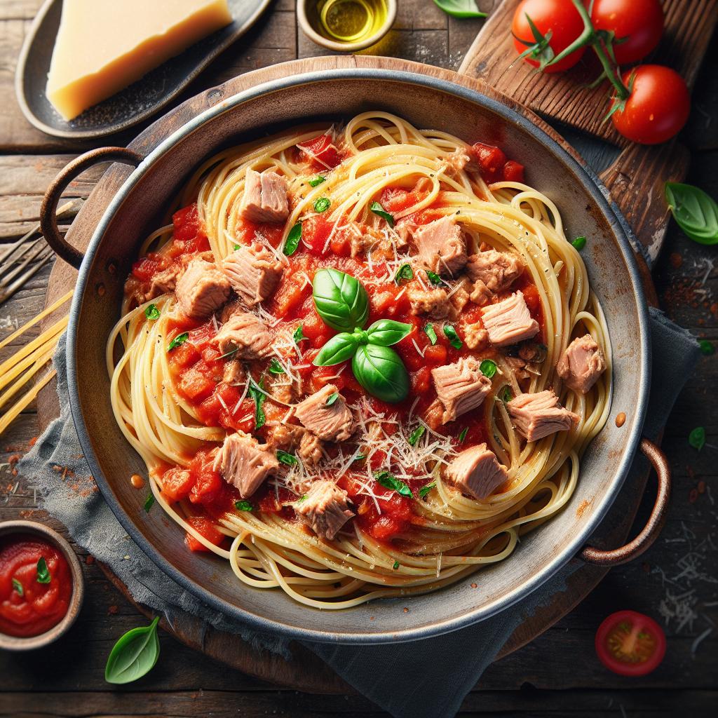 Spaghetti al tonno fujuto