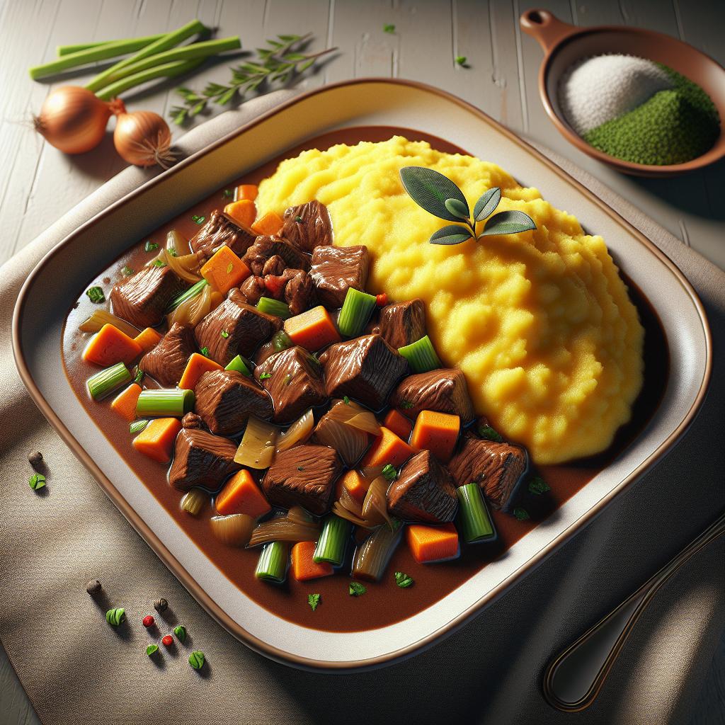 Spezzatino con polenta