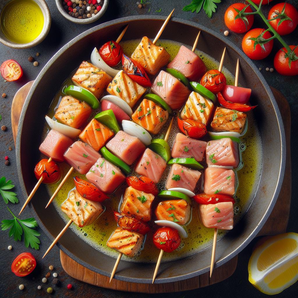 Spiedini di pesce