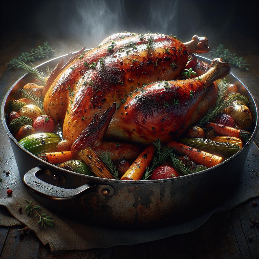 Pavo al horno