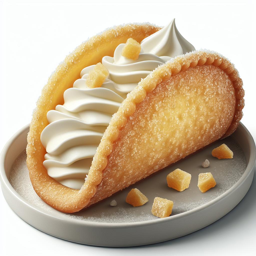 Tacos dulces de hojaldre