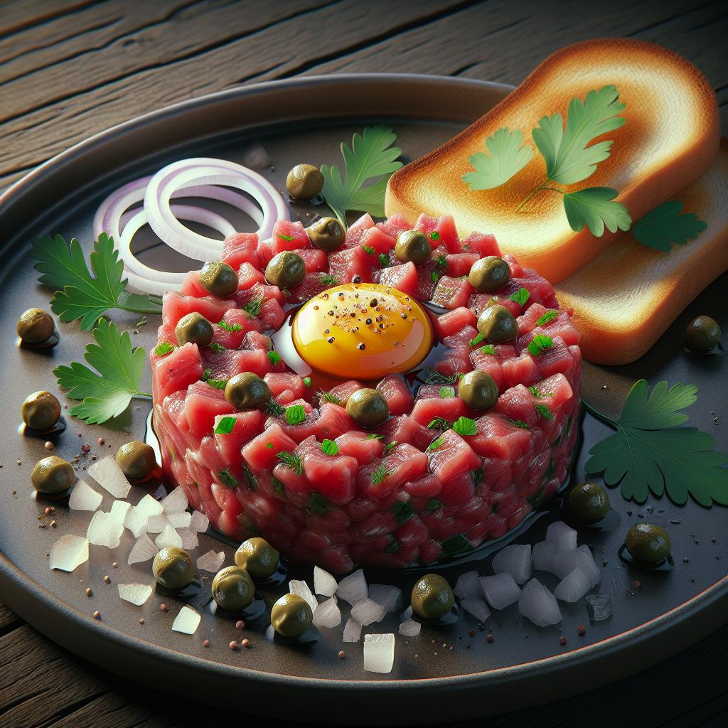 Tártara de carne
