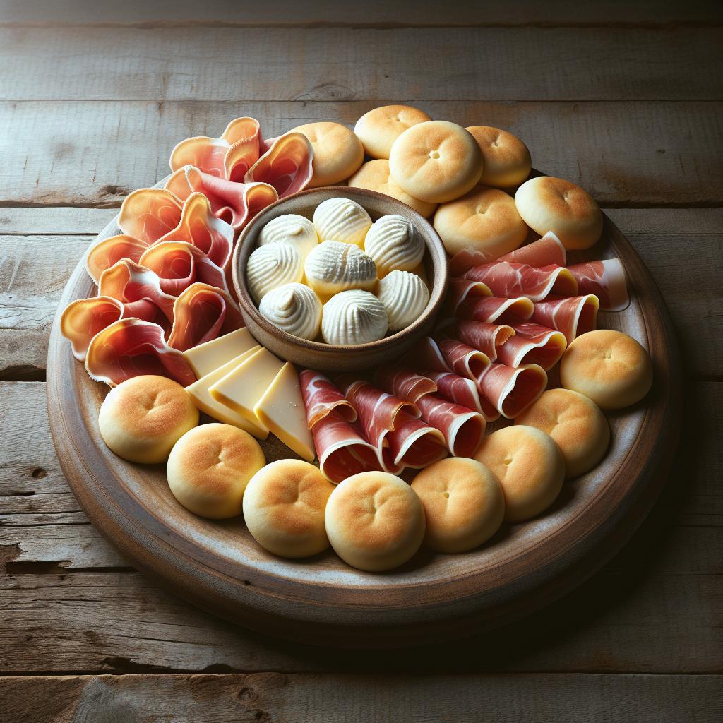 Tigelle crudo e crescenza