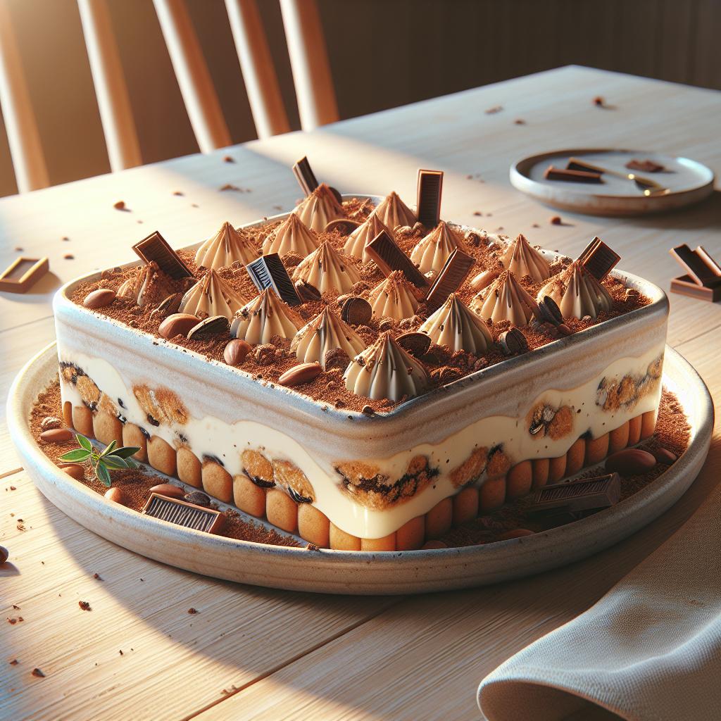 Tiramisú al turrón