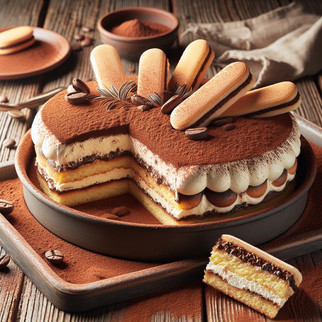 Tiramisú sin huevos