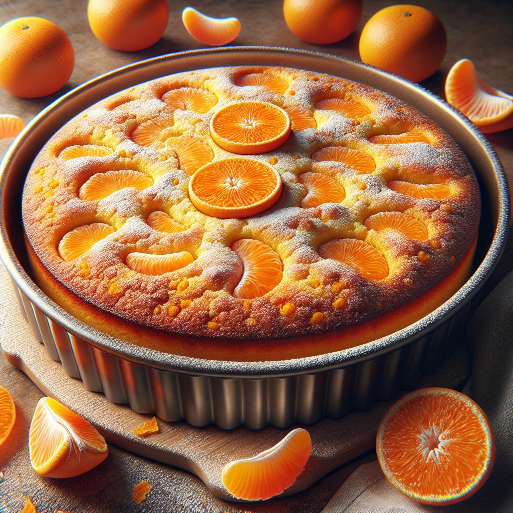 Torta de mandarinas