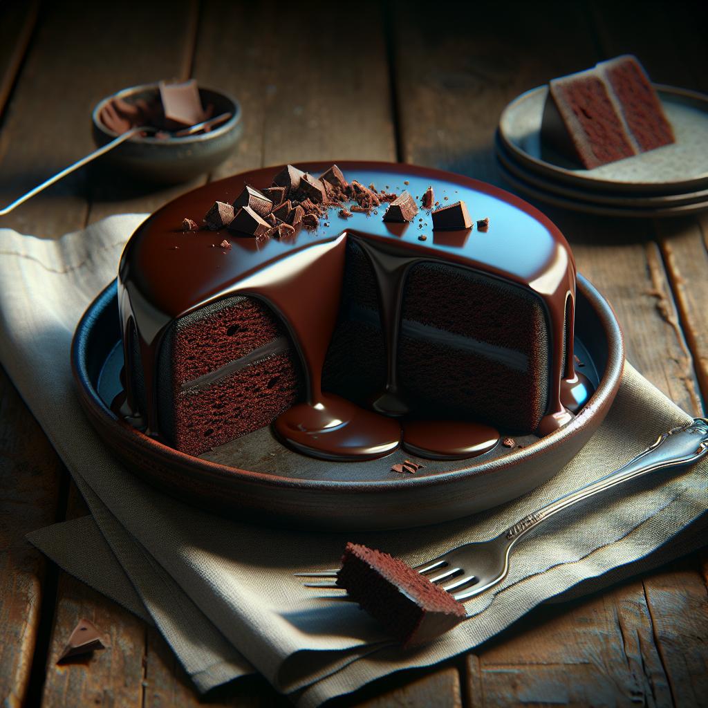 Torta de chocolate sin harina