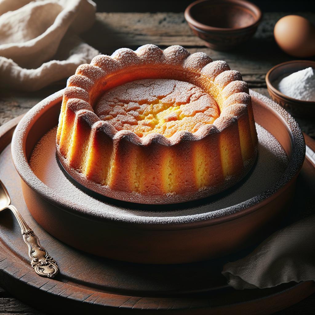Torta al agua