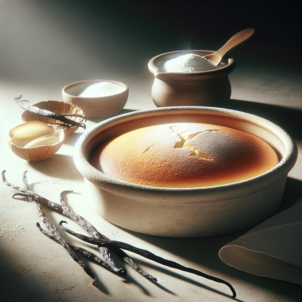 Torta de vainilla