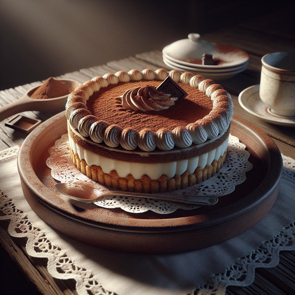 Torta delicia al café