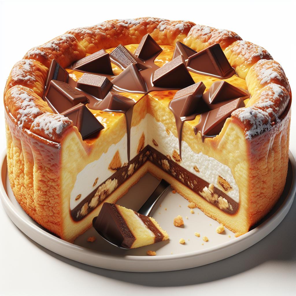 Tarta de ricotta al chocolate