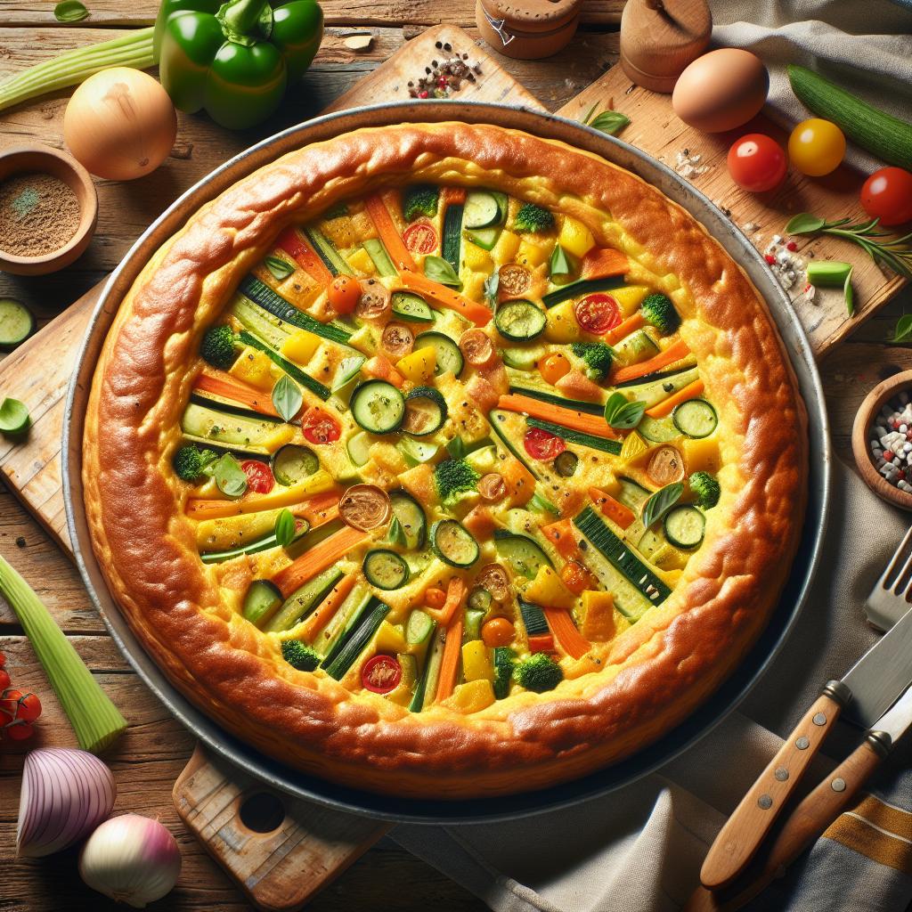 Tarta de verduras