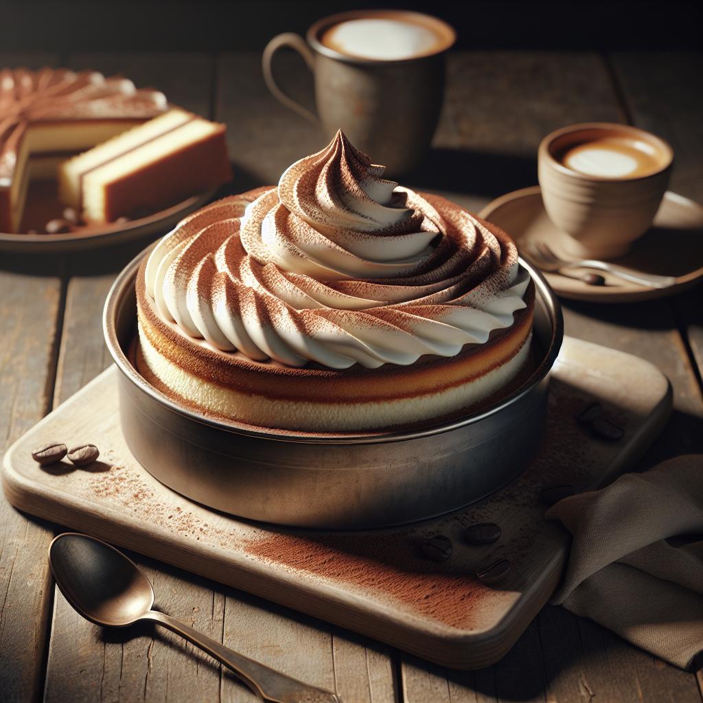 Tarta fría cappuccino