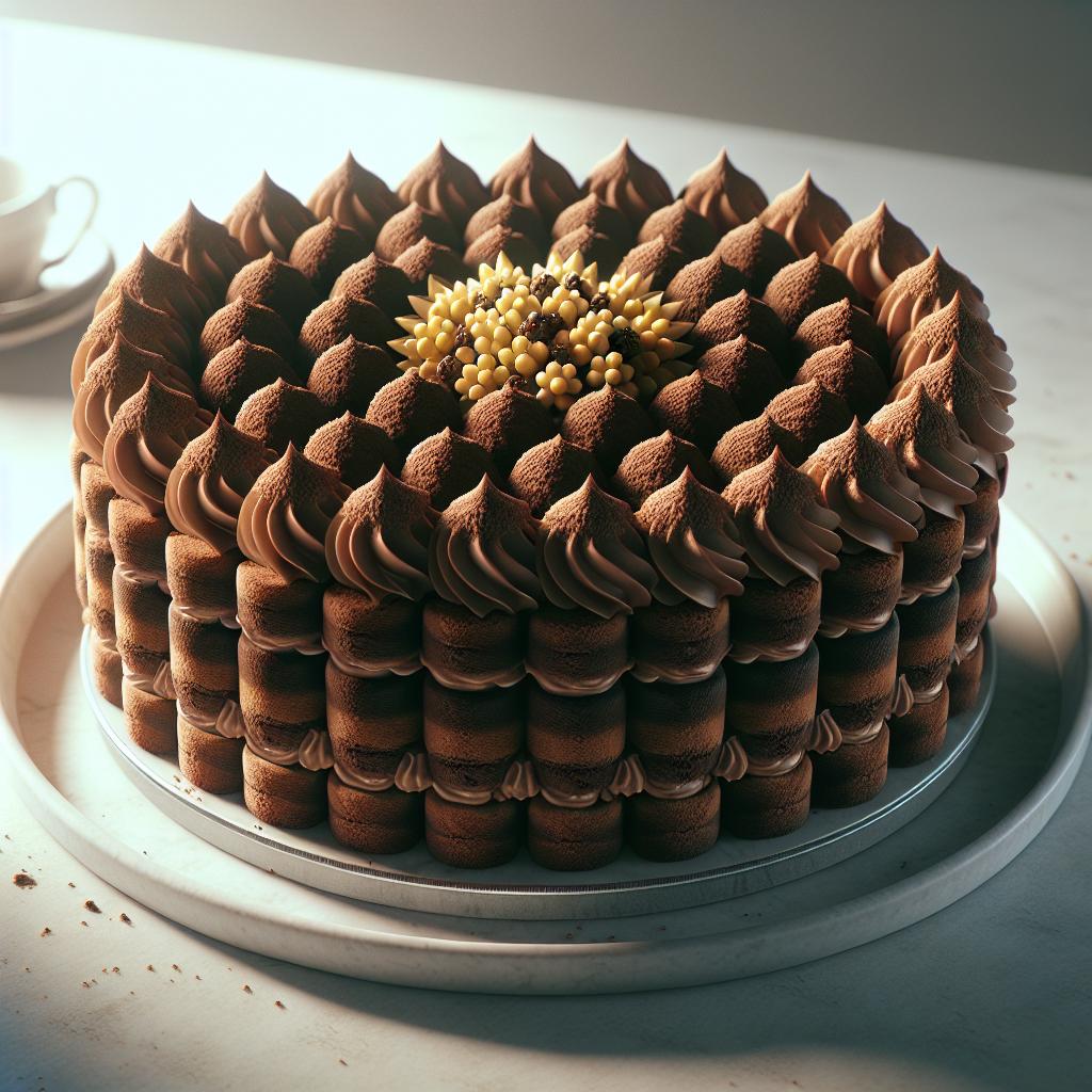 Torta mimosa al chocolate