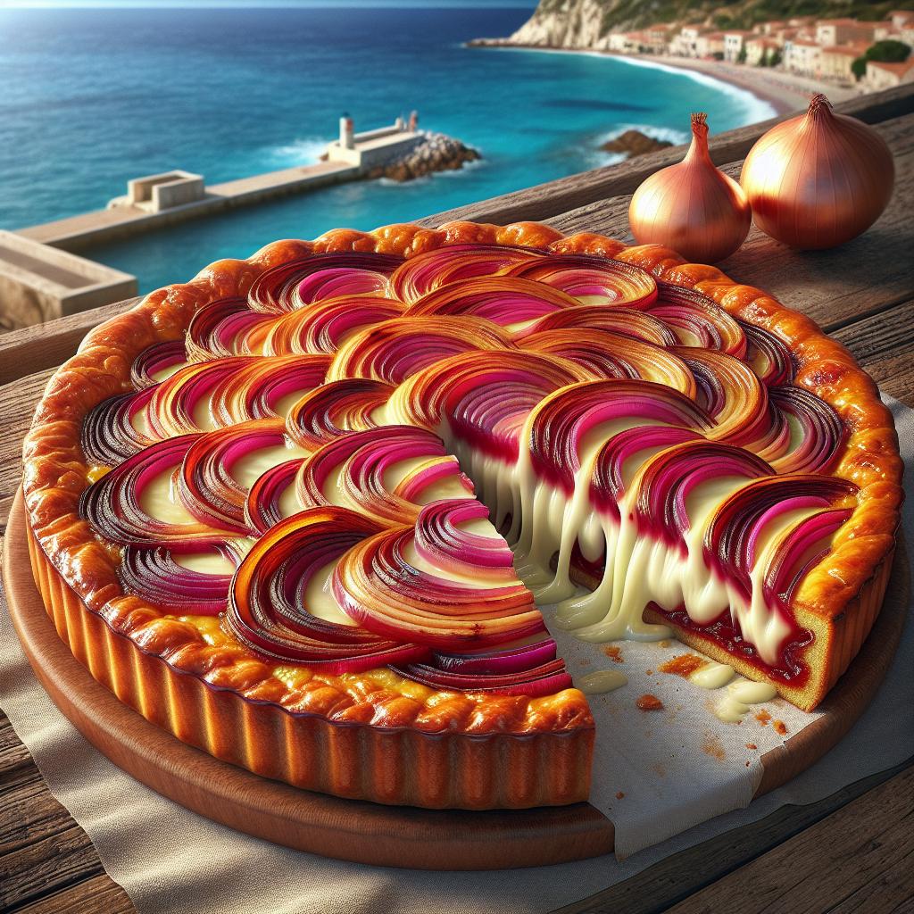 Tarta salada de cebolla de Tropea y Silano