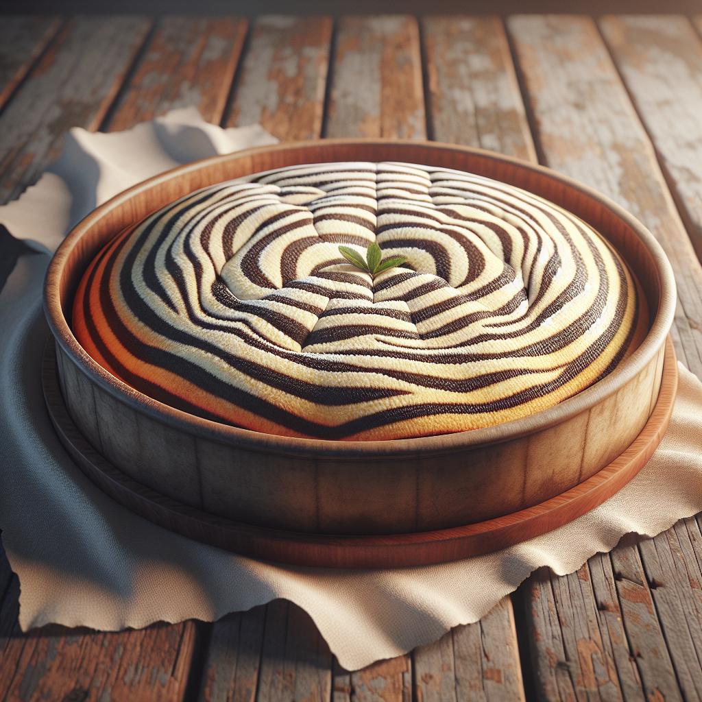 Torta zebrata