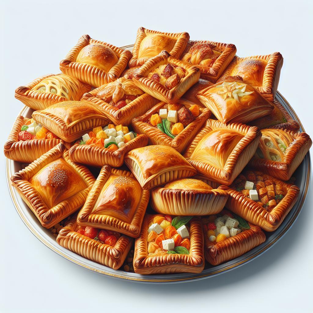 Pastelitos de hojaldre mil sabores