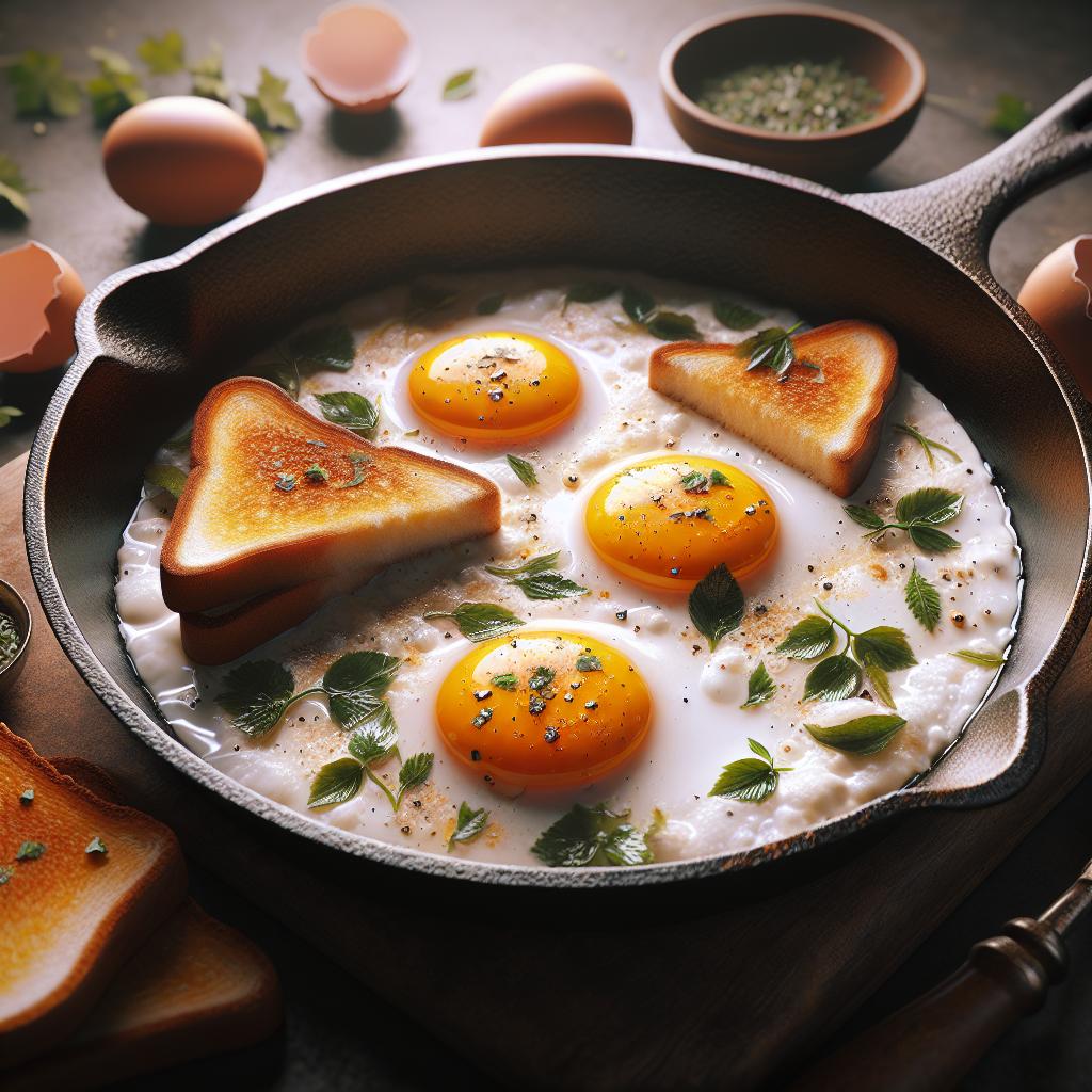 Huevos al sartén