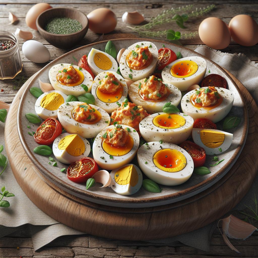 Huevos rellenos