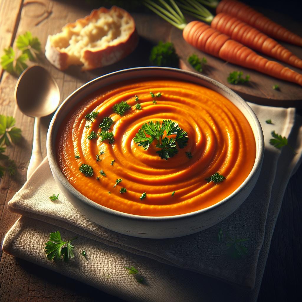 Crema de zanahorias