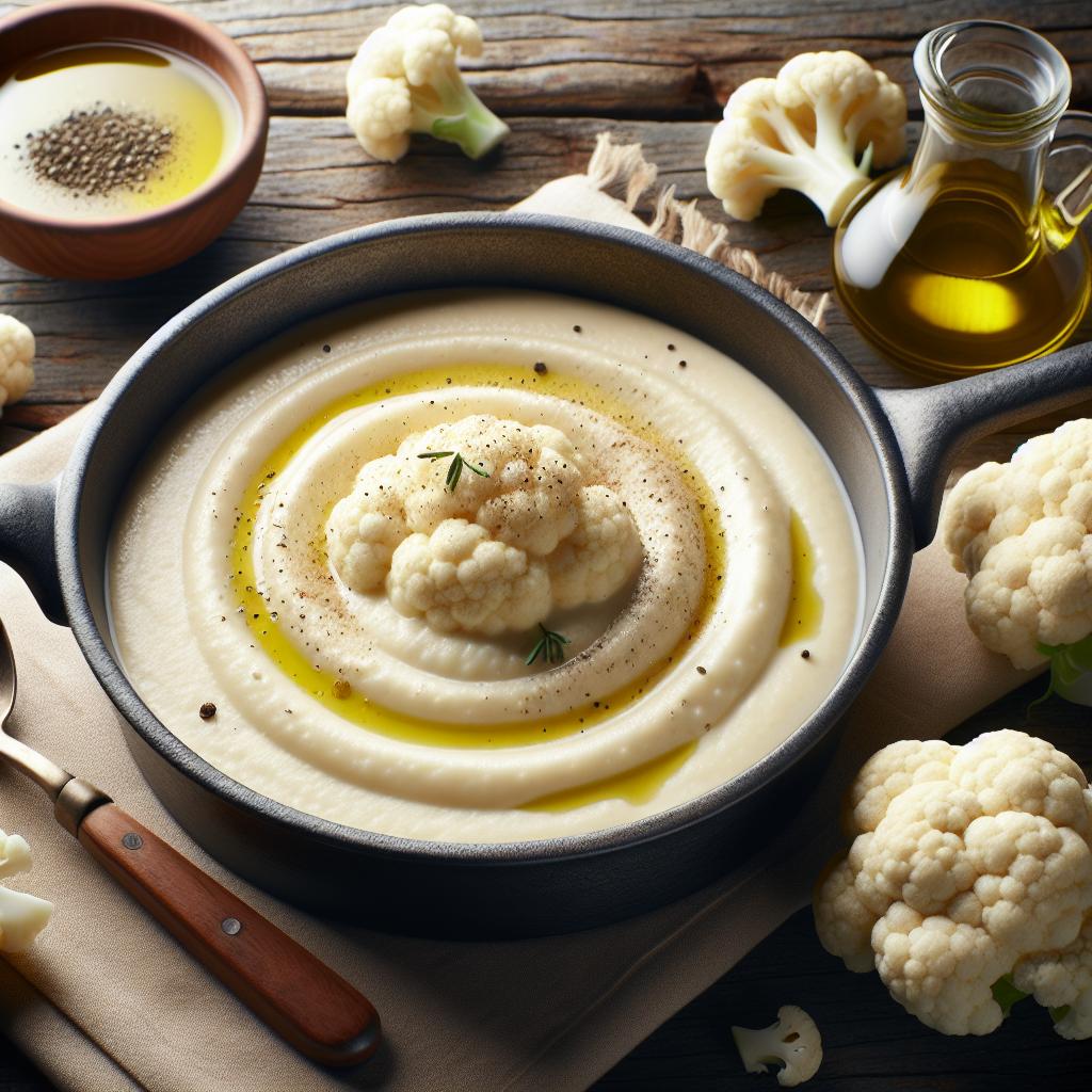 Crema de coliflor
