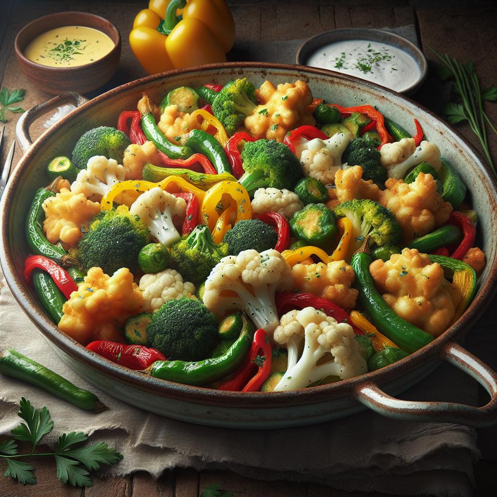 Verduras en masa