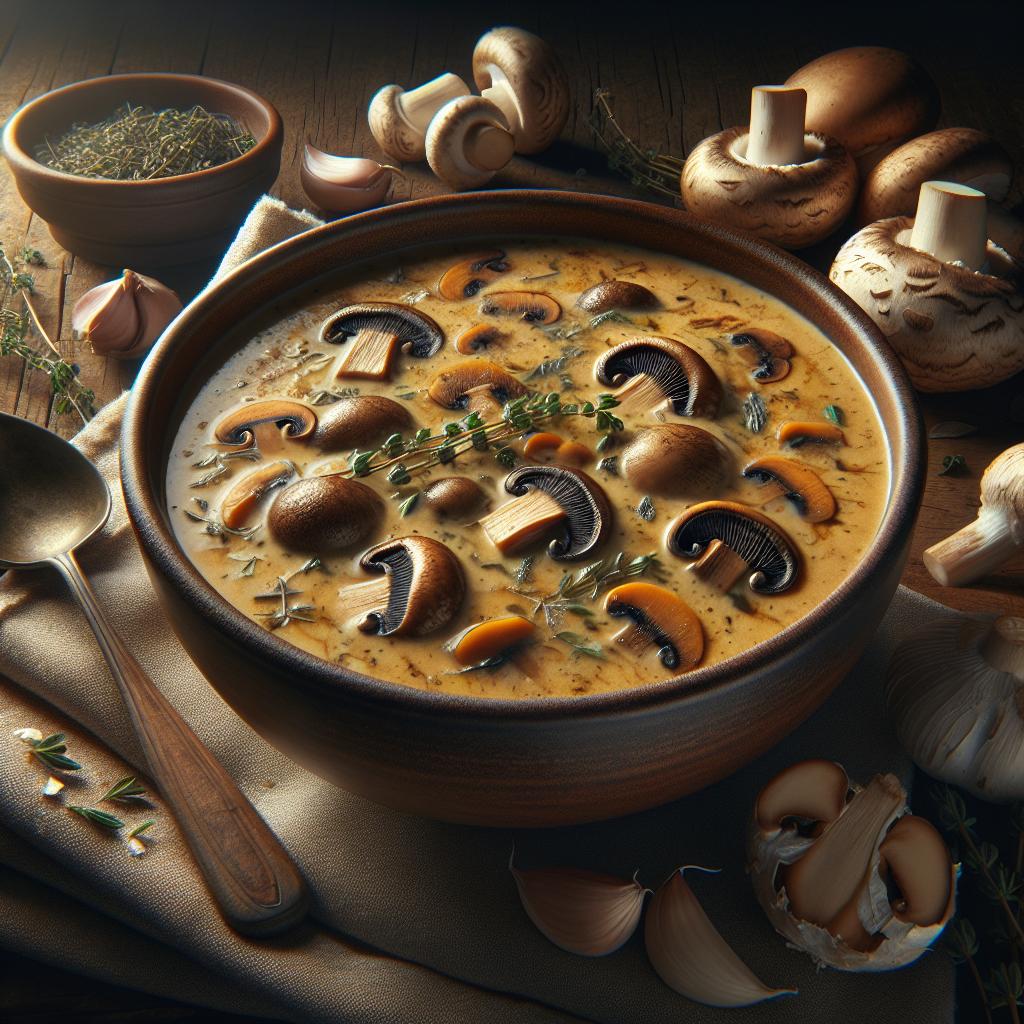 Sopa de setas