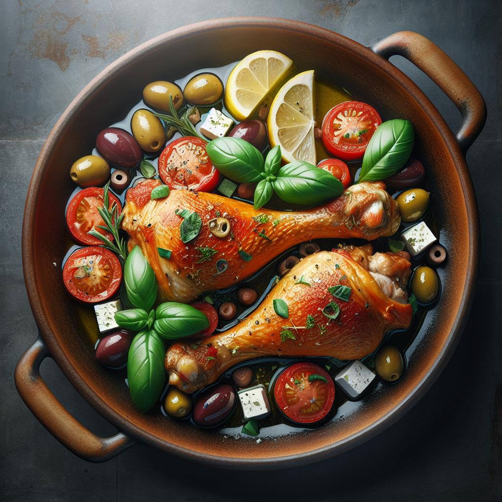 Mediterranean Chicken Thighs Home