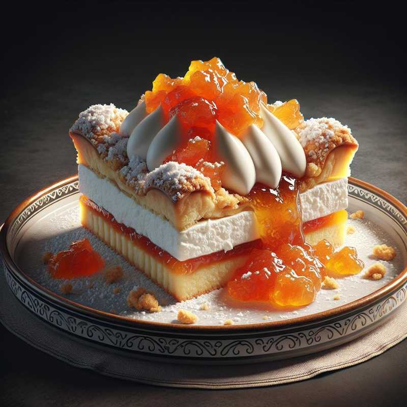 Sbriciolata with Ricotta and Jam
