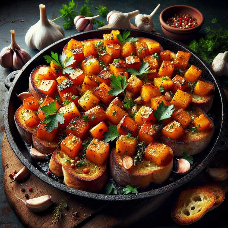 Sweet Potato Crostino