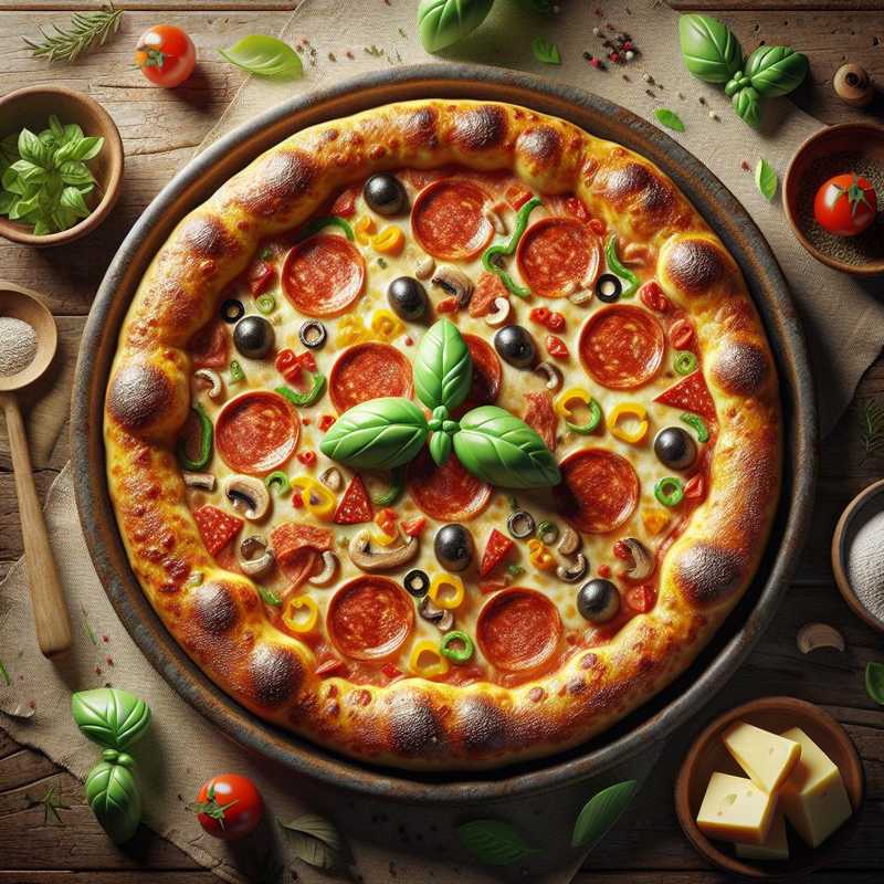 Pizza with Baking Soda