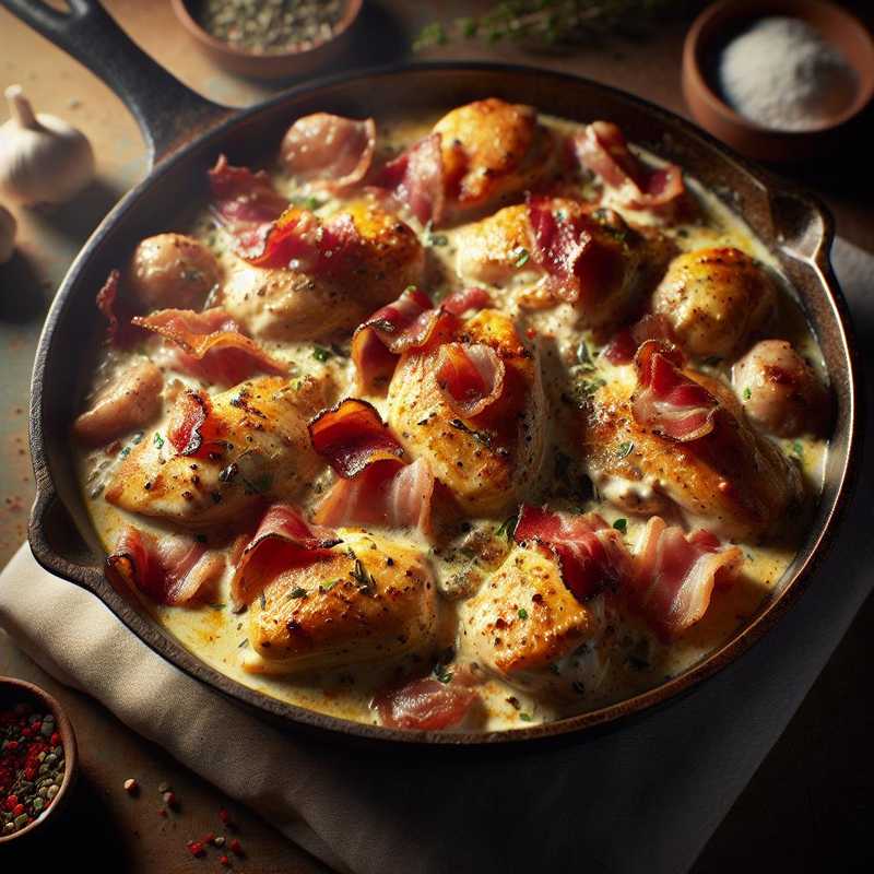 Creamy Chicken with Bacon