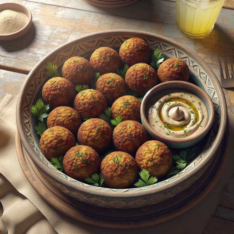 Lupini Falafel