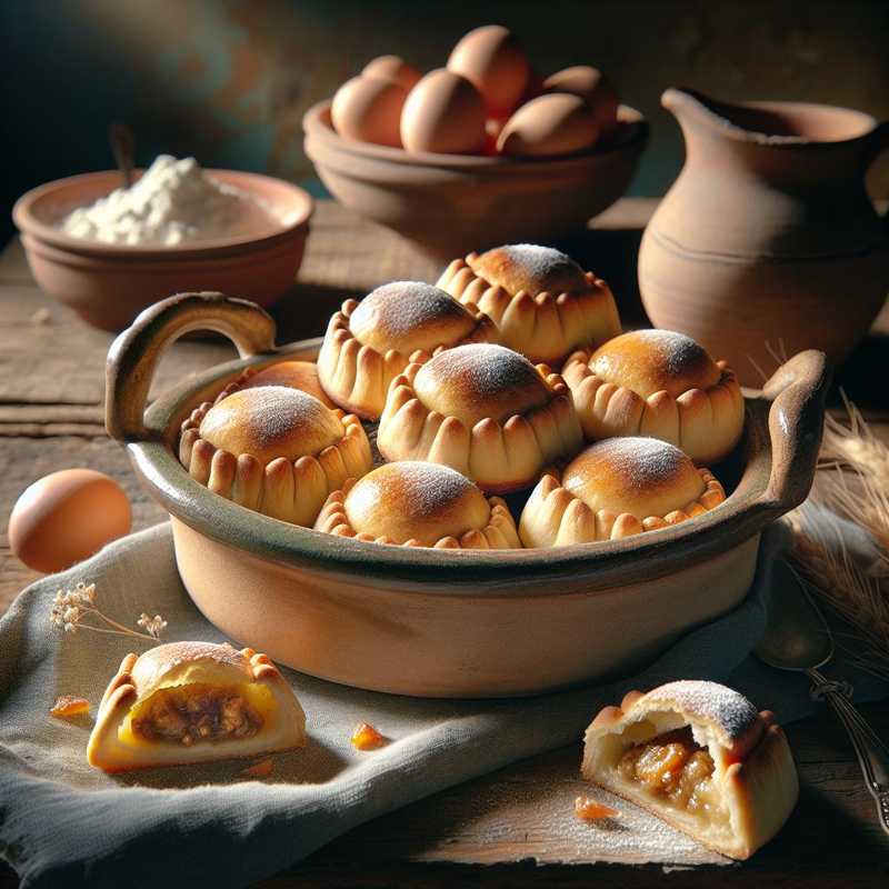 Filled Shortcrust Pastry Flowers