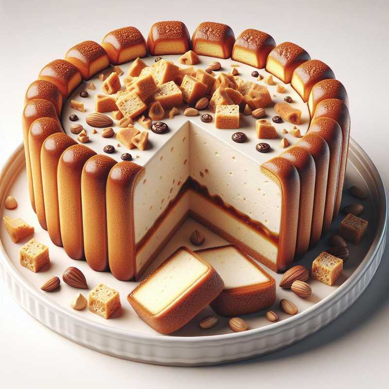Charlotte (semifreddo) al torrone