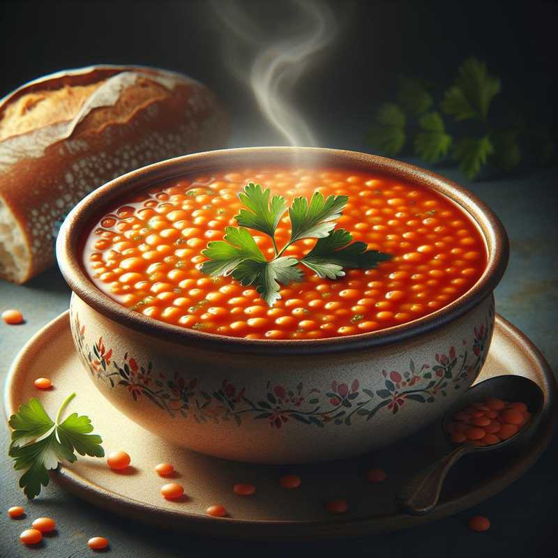 Red Lentil Velvet Soup