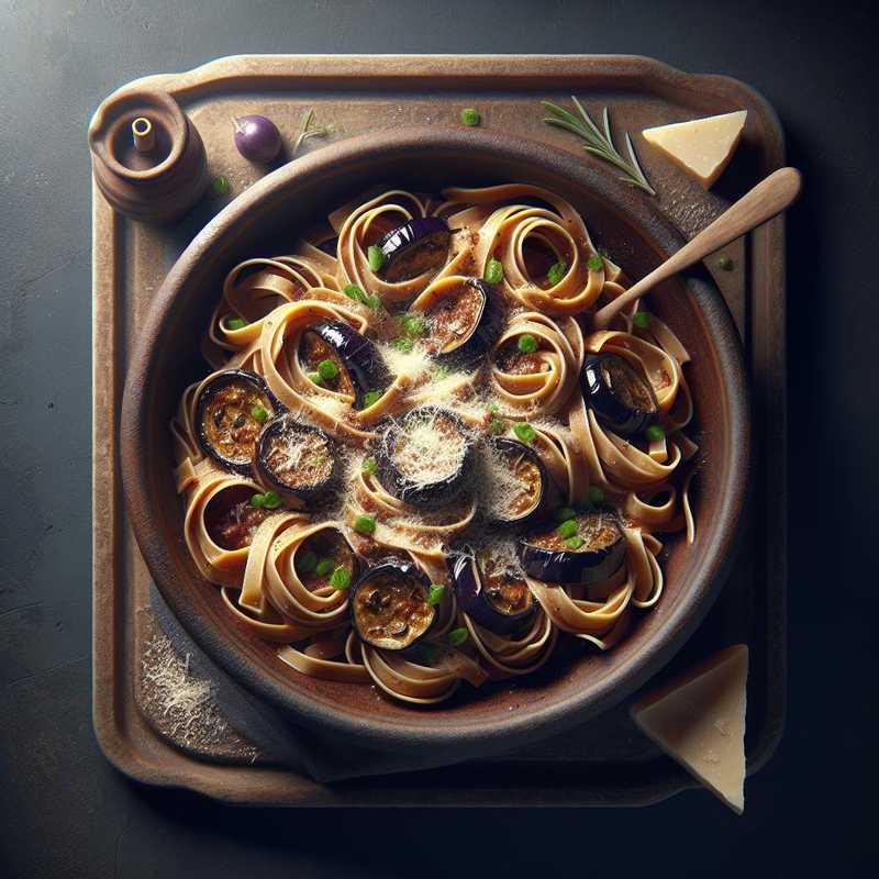 Eggplant Tagliatelle