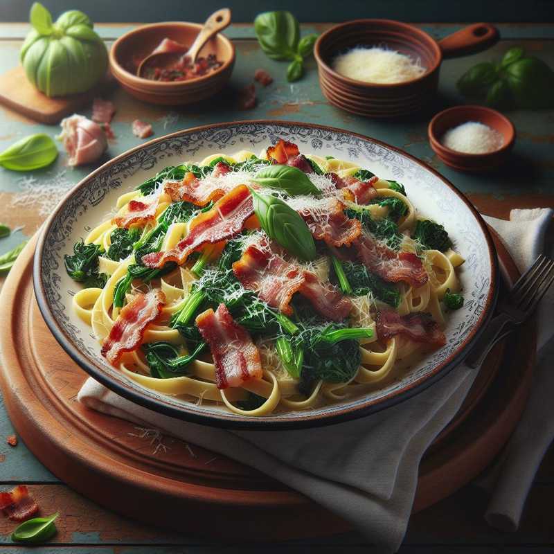 Pasta cavolo e pancetta