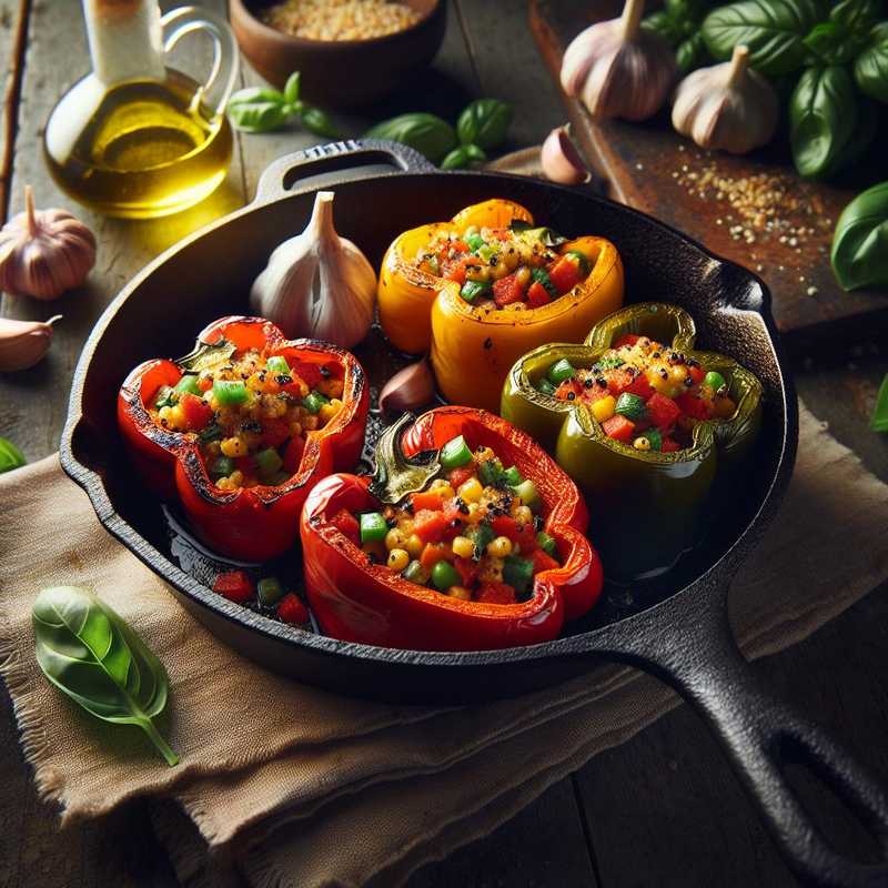 Vegetarian Stuffed Peppers