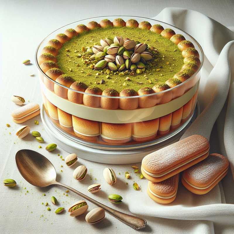 Pistachio Tiramisu