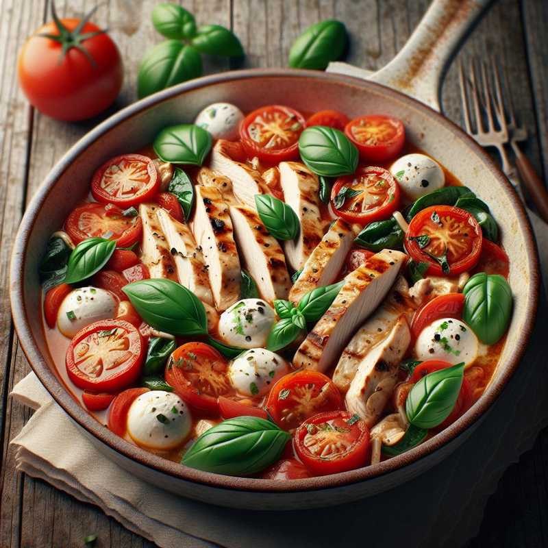 Chicken Straccetti Sorrentina Style