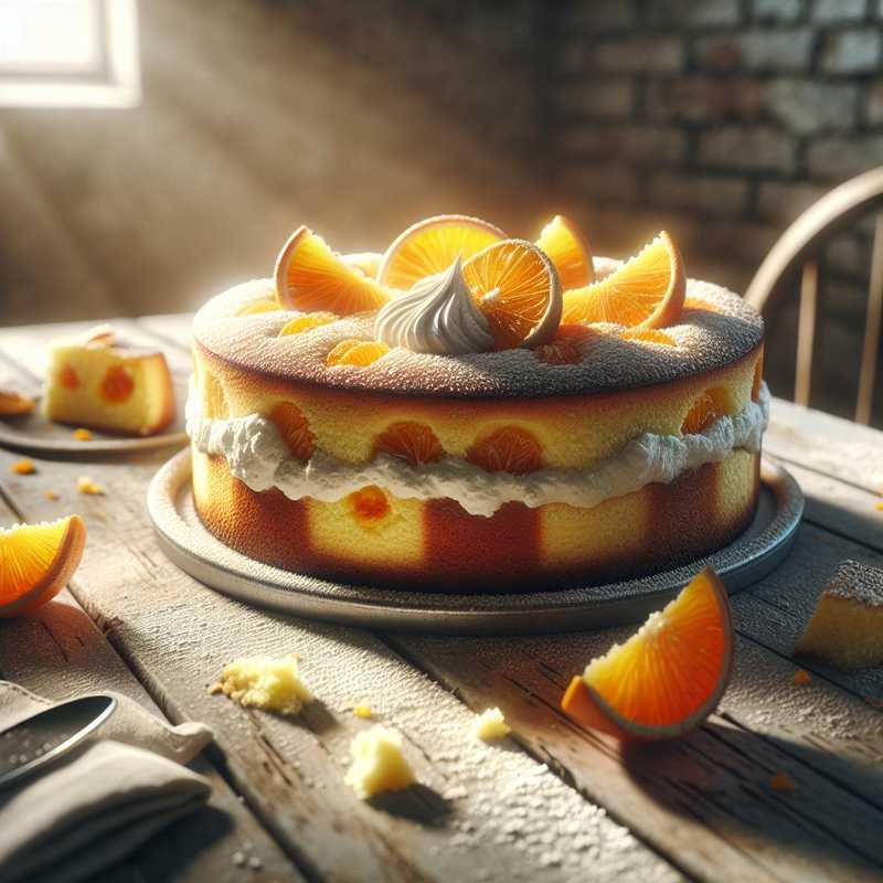 Ricotta and Orange Plumcake