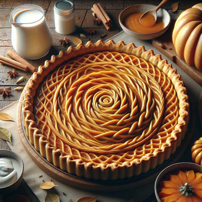 Pumpkin and Condensed Milk Tart