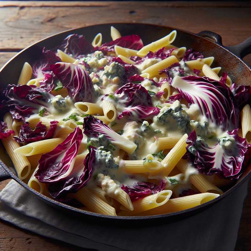 Pasta with Radicchio and Gorgonzola