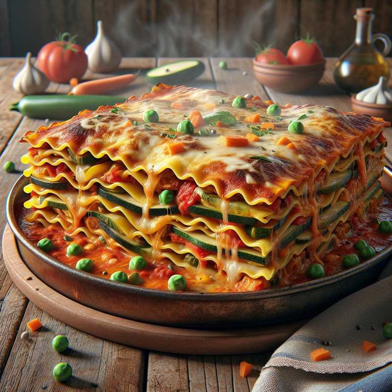 Spring Vegetable Lasagna