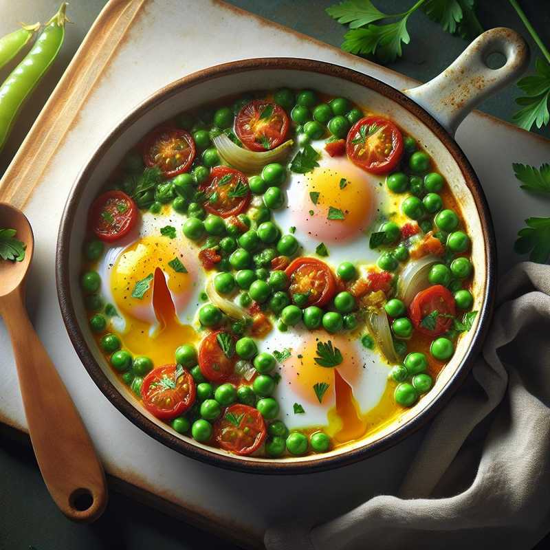 Eggs and peas