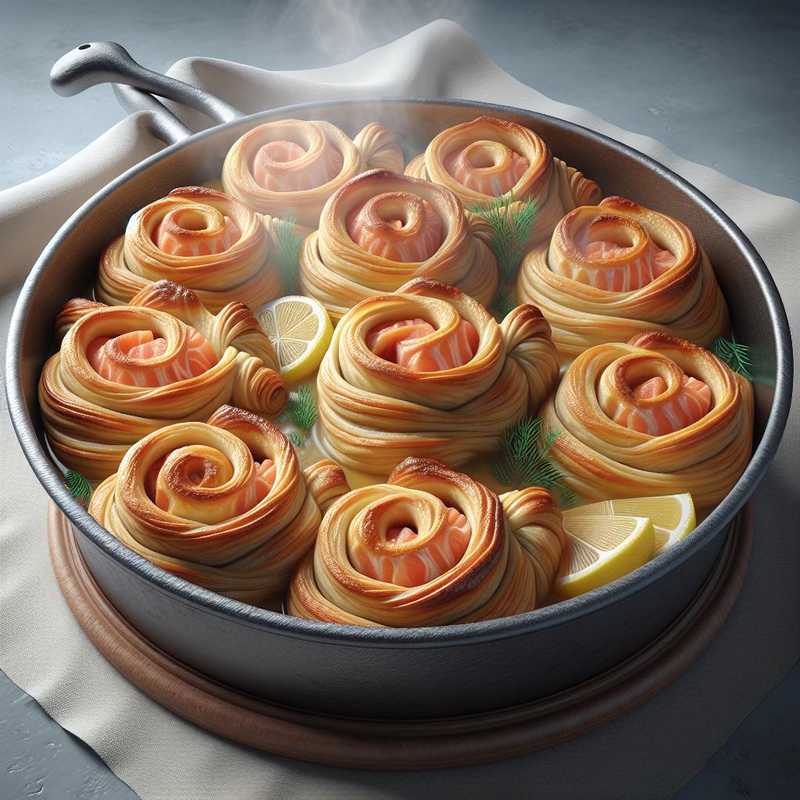 Salmon Puff Pastry Twists