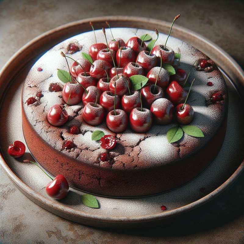 Chocolate and Cherry Cake