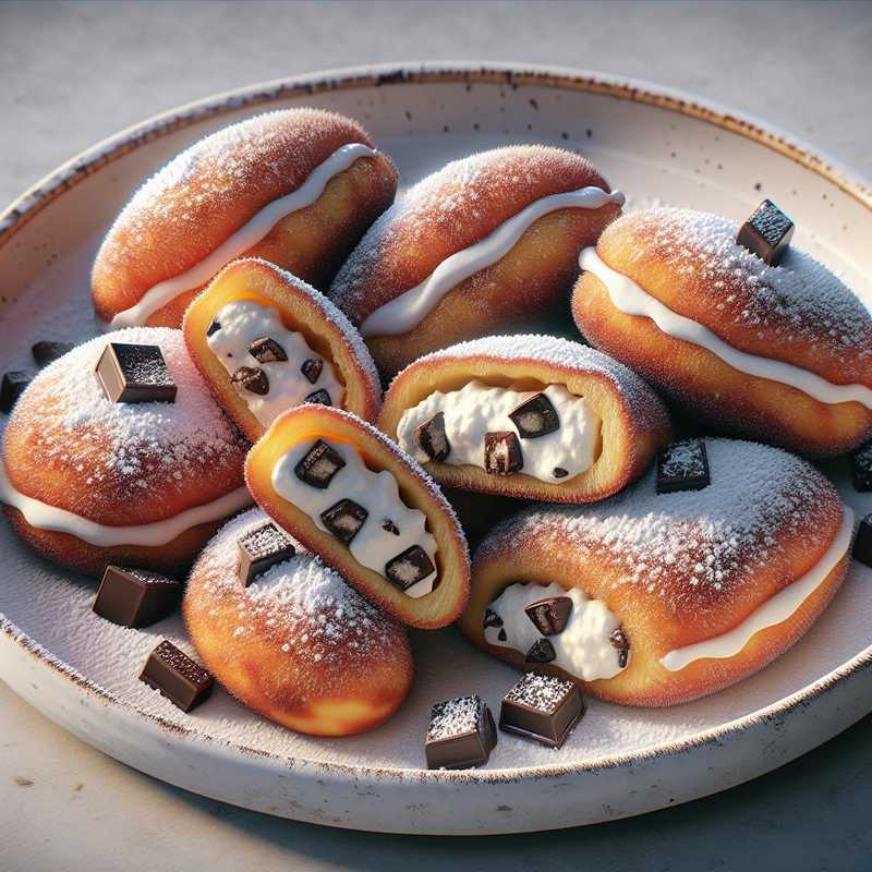Ricotta and Chocolate Calcioni